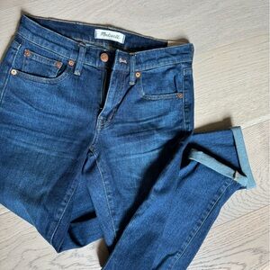 Madewell high rise slim boyjean